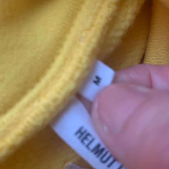 Helmut Lang Yellow Hoodie - Picture 4 of 6